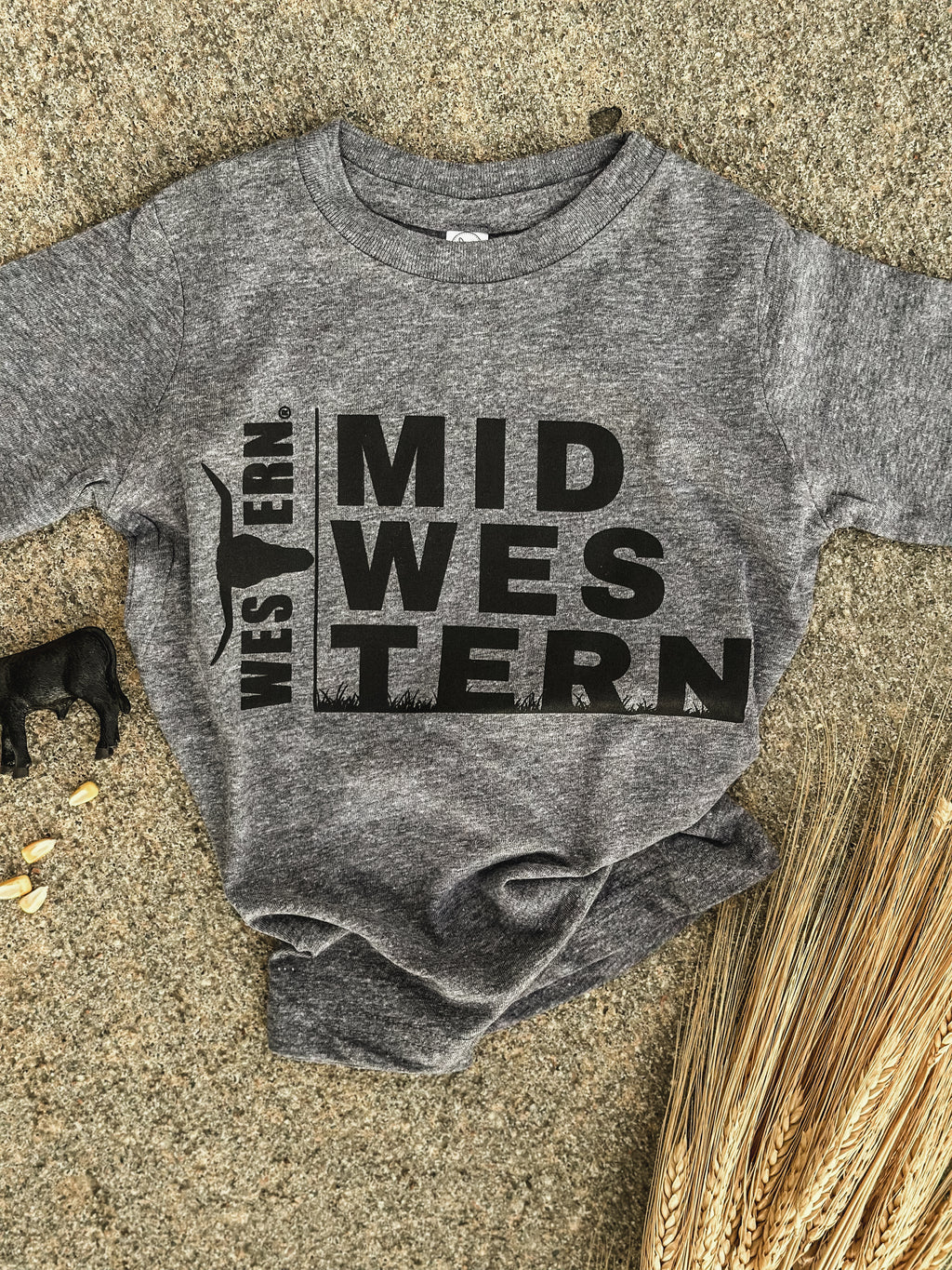 MID/WES/TERN T Toddler - Grey