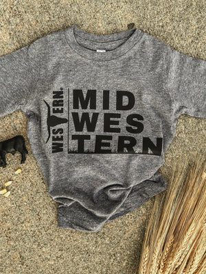 MID/WES/TERN T Toddler - Grey