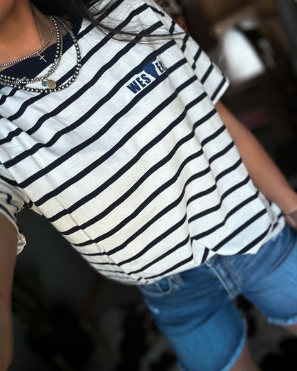 Striped Basic Short Sleeve - NEW COLORS