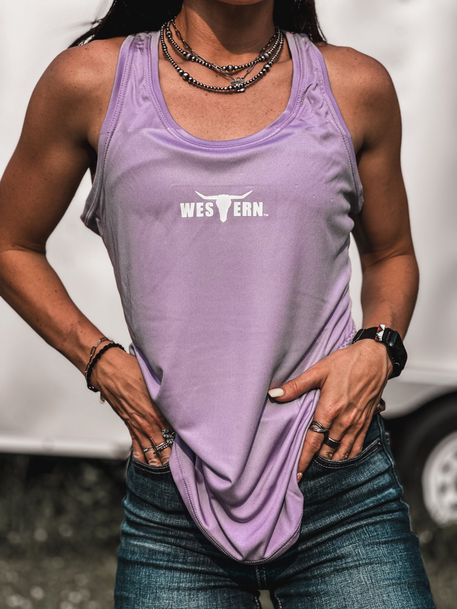 Brand Core Dri-Fit Tank - Lavender