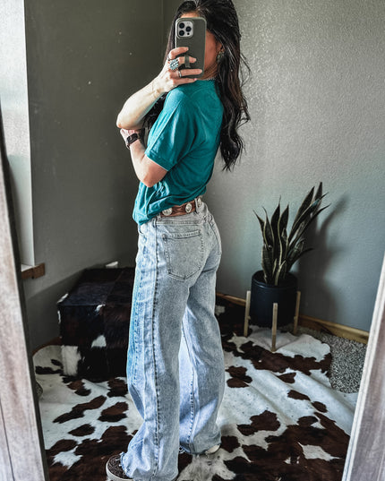 The Dakota Wide Leg Jean