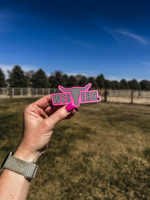 Checker Brand Logo Sticker