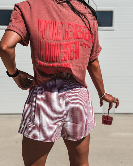 Western in Midwestern Puff - Pocket T