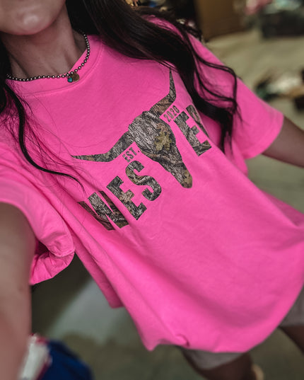 Brand Camo Woods Logo T