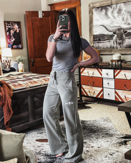 Brand Lazy Day Sweatpants - Warm Sage