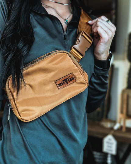Brand Belt Bag - Camel