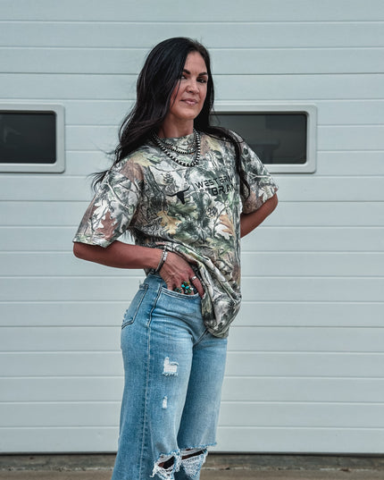 Western T Brand | Logo - Crisp Woods Camo