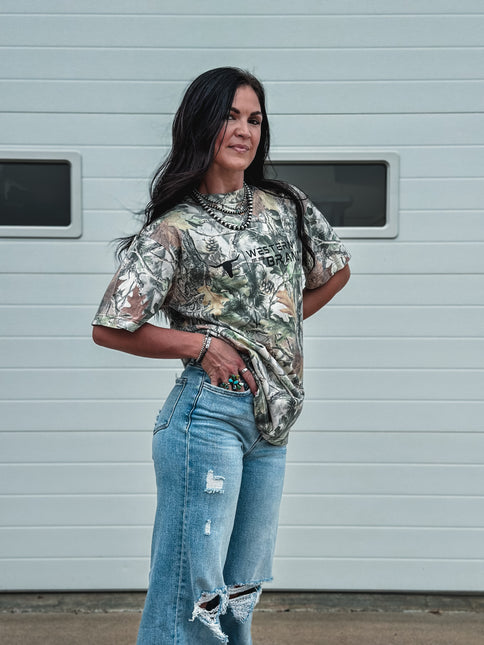 Western T Brand | Logo - Crisp Woods Camo