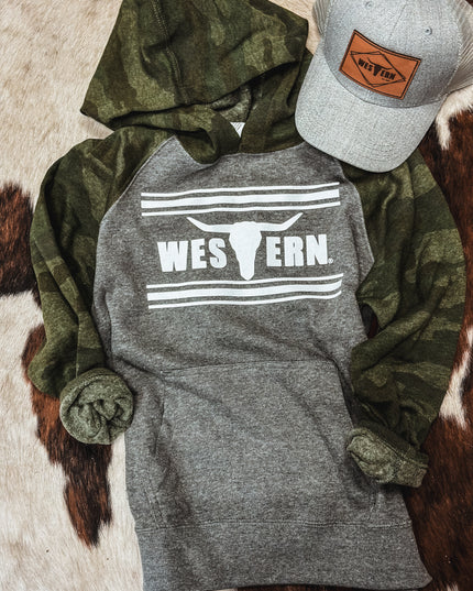 Brand Lightweight Hoodie Heather/Camo - Youth