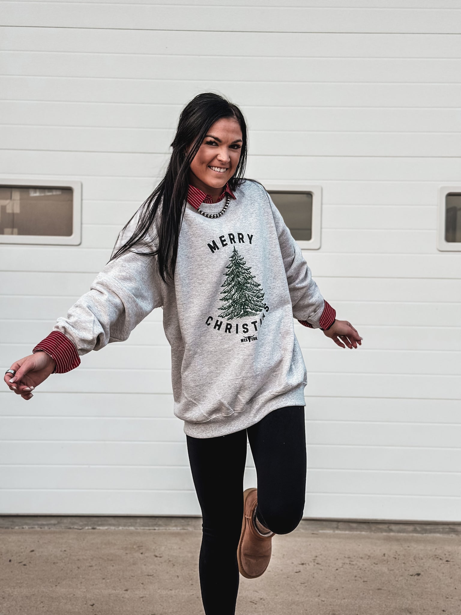 Merry Christmas Tree Crew - Oatmeal