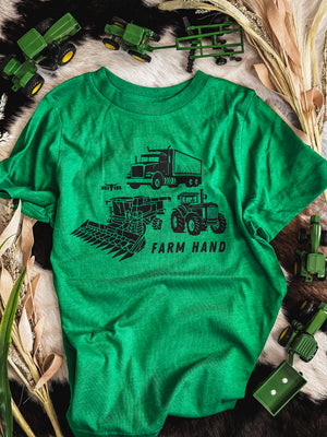 Farm Hand T Youth - Green