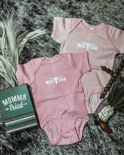 Brand Onesie - Pinks