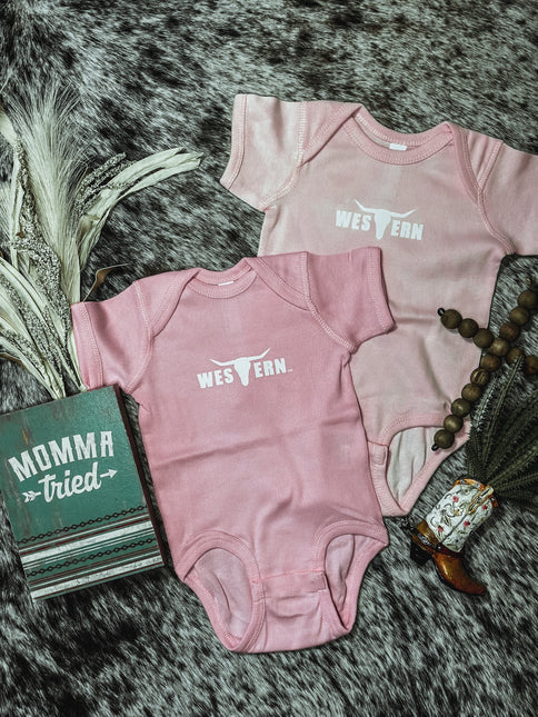 Brand Onesie - Pinks