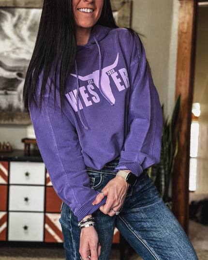 Brand Deadwood Hoodie - Purple Haze