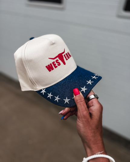Brand Hat - Denim & Stars
