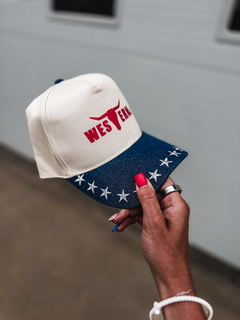 Brand Hat - Denim & Stars