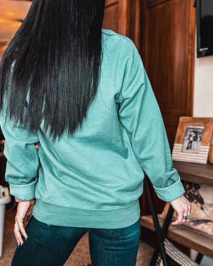 Brand Classic Crew - Sage Green