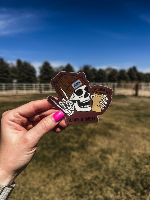 Alive & Well Sticker