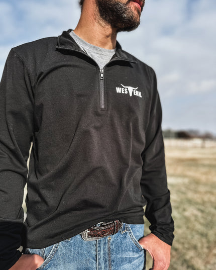 Brand Apex Men's 1/4 Zip - Black