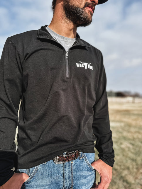 Brand Apex Men's 1/4 Zip - Black