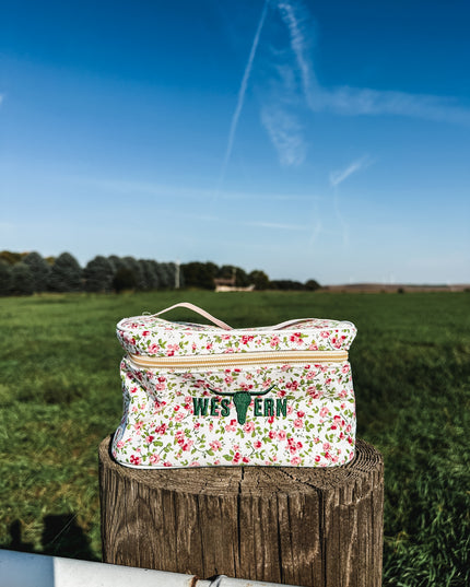 Floral Bloom Make Up Traveler