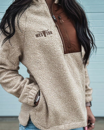 Cozy Pines Fleece 1/4 Zip (Womens)
