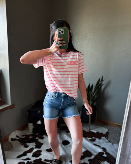 Striped Basic Short Sleeve - NEW COLORS