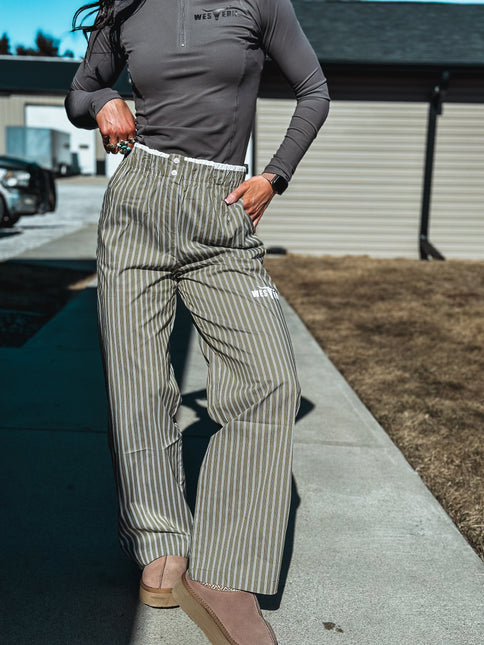 Olive Lane Boxer Pant