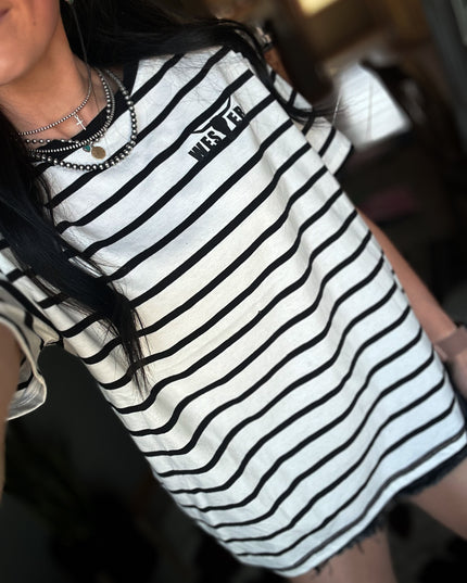 Striped Basic Short Sleeve - NEW COLORS