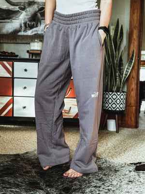 *DOORBUSTER* Brand Brushed Cotton Lounge Pants - Storm