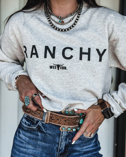 R A N C H Y Crew - Oatmeal