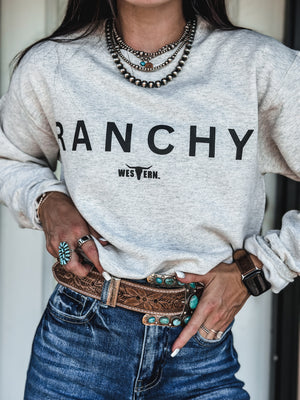 R A N C H Y Crew - Oatmeal