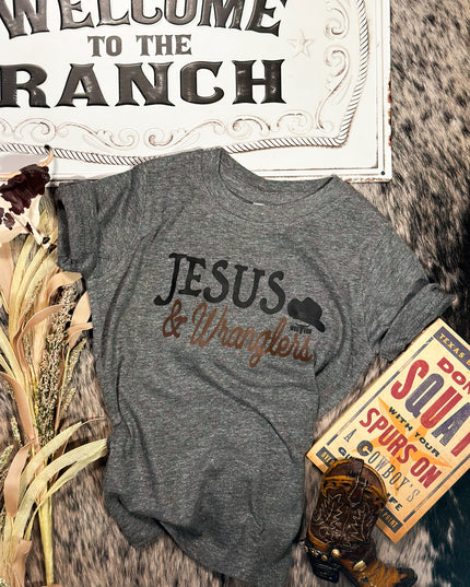 Jesus & Wranglers Grey - Toddler