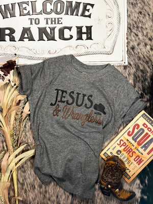 Jesus & Wranglers Grey - Toddler