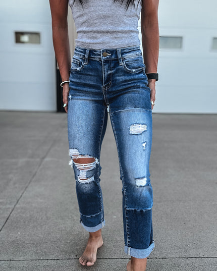 The Color Block Boyfriend Jean