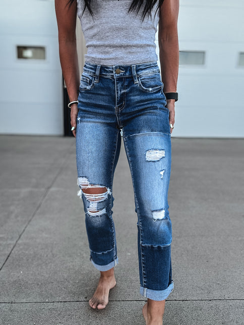 The Color Block Boyfriend Jean