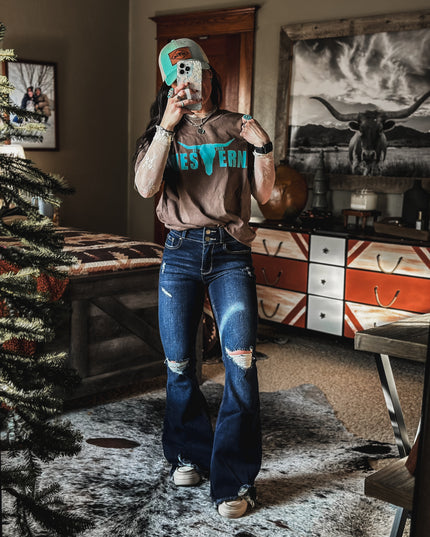 Brand Turq Logo T - Brown