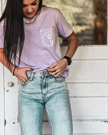 Circle Brand Pocket T - Lavender