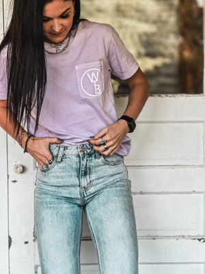 Circle Brand Pocket T - Lavender