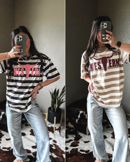 Brand Vintage Dock Stripe T