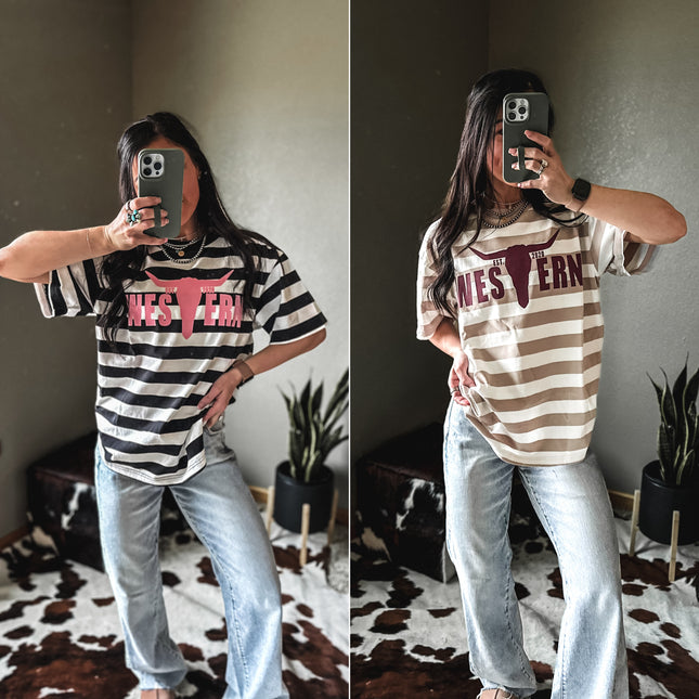 Brand Vintage Dock Stripe T