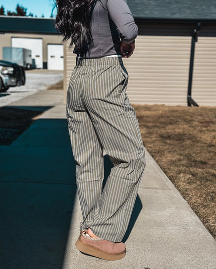 Olive Lane Boxer Pant