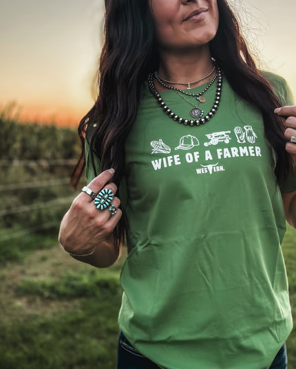 Wife of a Farmer - Green