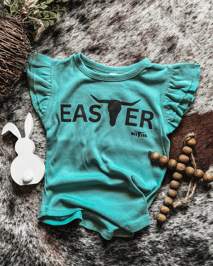 WTB EASTER Flutter Sleeve Toddler - Teal