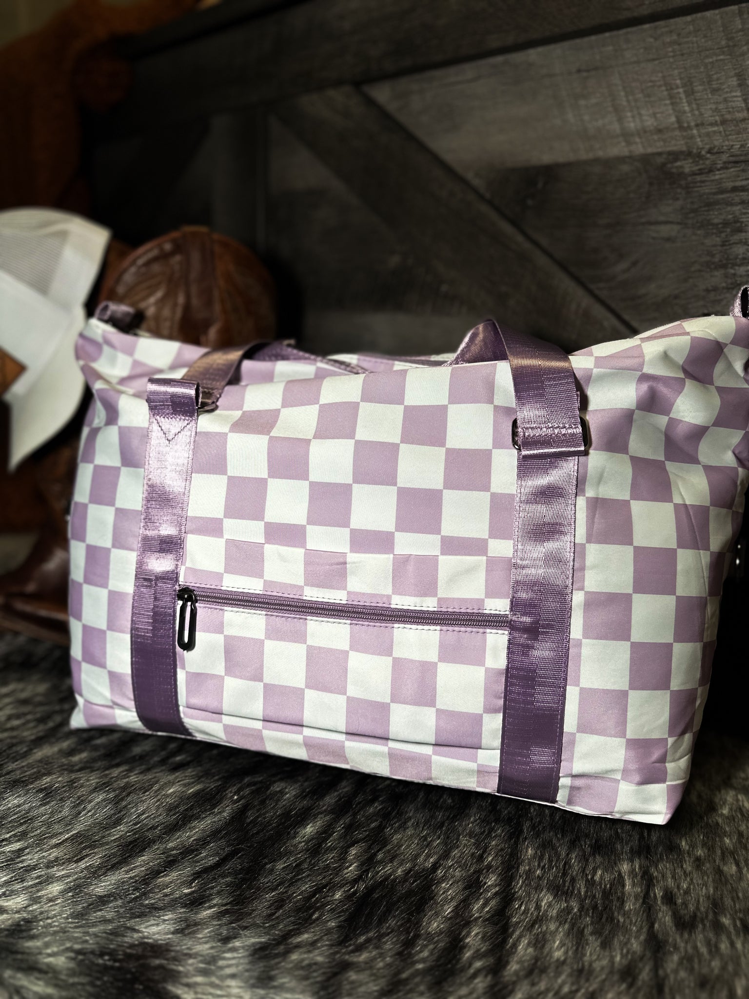 Rodeo Circuit Weekender Bag - Lavender