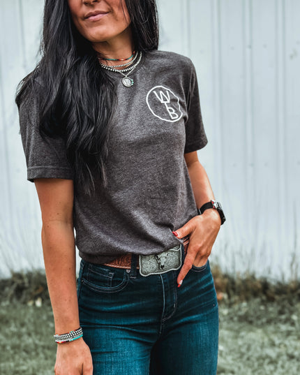 Circle Brand T - Charcoal