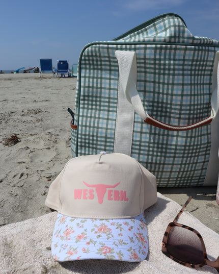 Floral Brand Hat