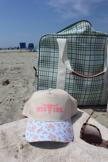 Floral Brand Hat