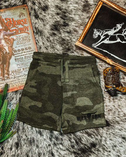 Brand Indy Shorts Boys - Toddler Green Camo