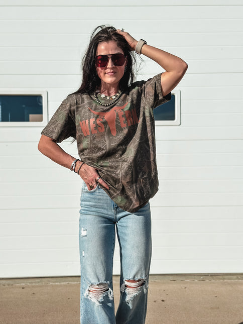 Darkwood Camo T - Rust Logo